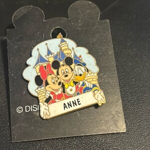 NWOT Disney “Anne” pin